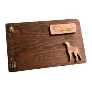 💙3/$30 Vintage Souvenir Wood Photo Album UNUSED